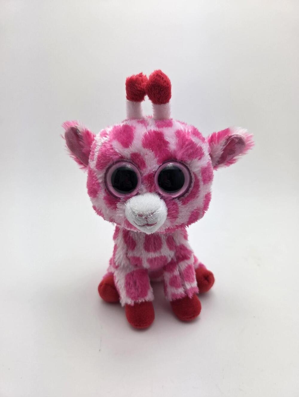 Ty Beanie Boo “Junglelove” the Giraffe - No Red Heart - No Hang Tag (6 inch)